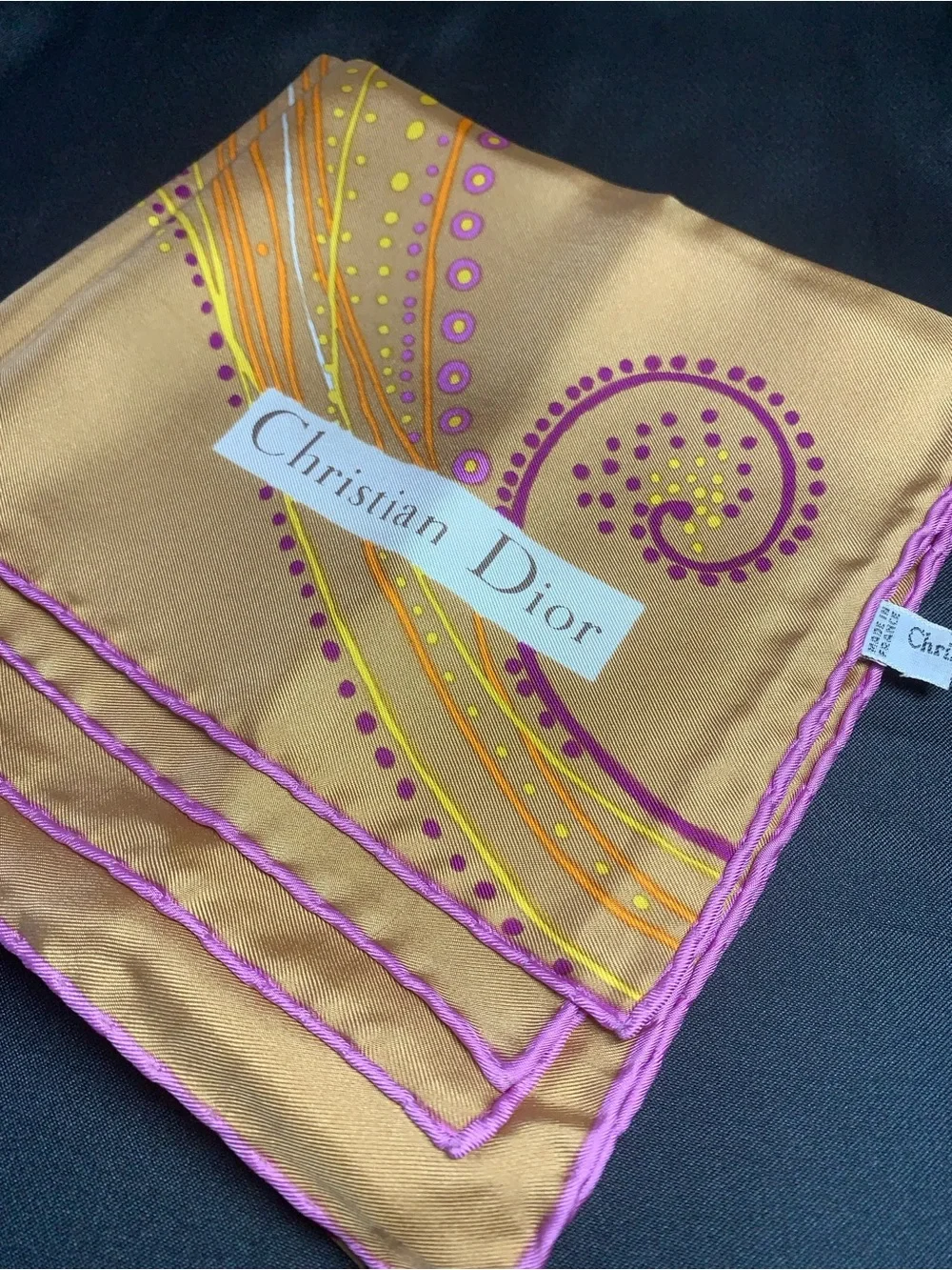Christian Dior Silk Scarf